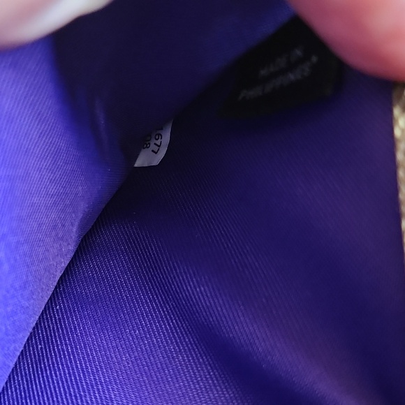 NWT Coach Purple Crossgrain Leather Soft Slimline Wallet ππ - Picture 10 of 16